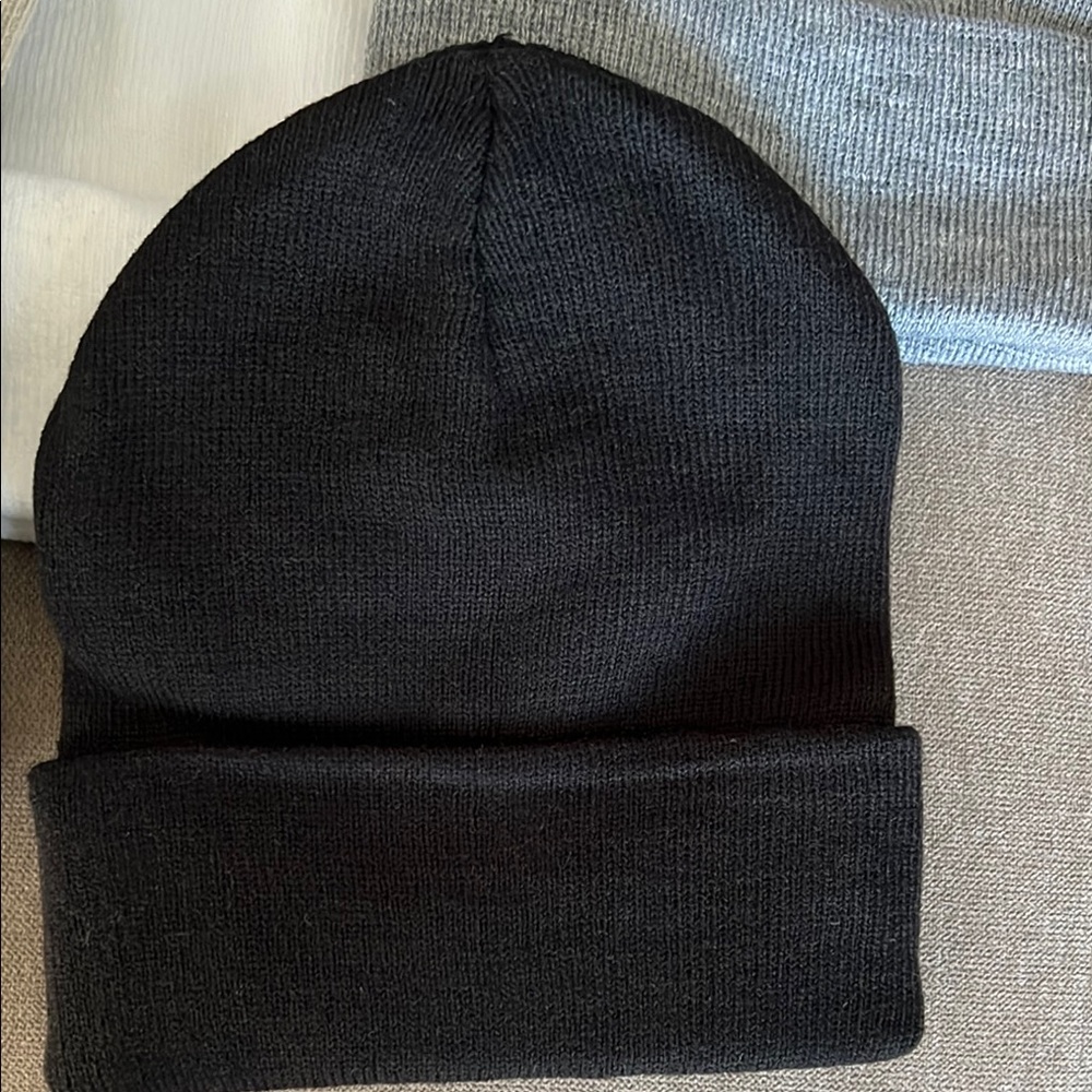 Black Knit Beanie